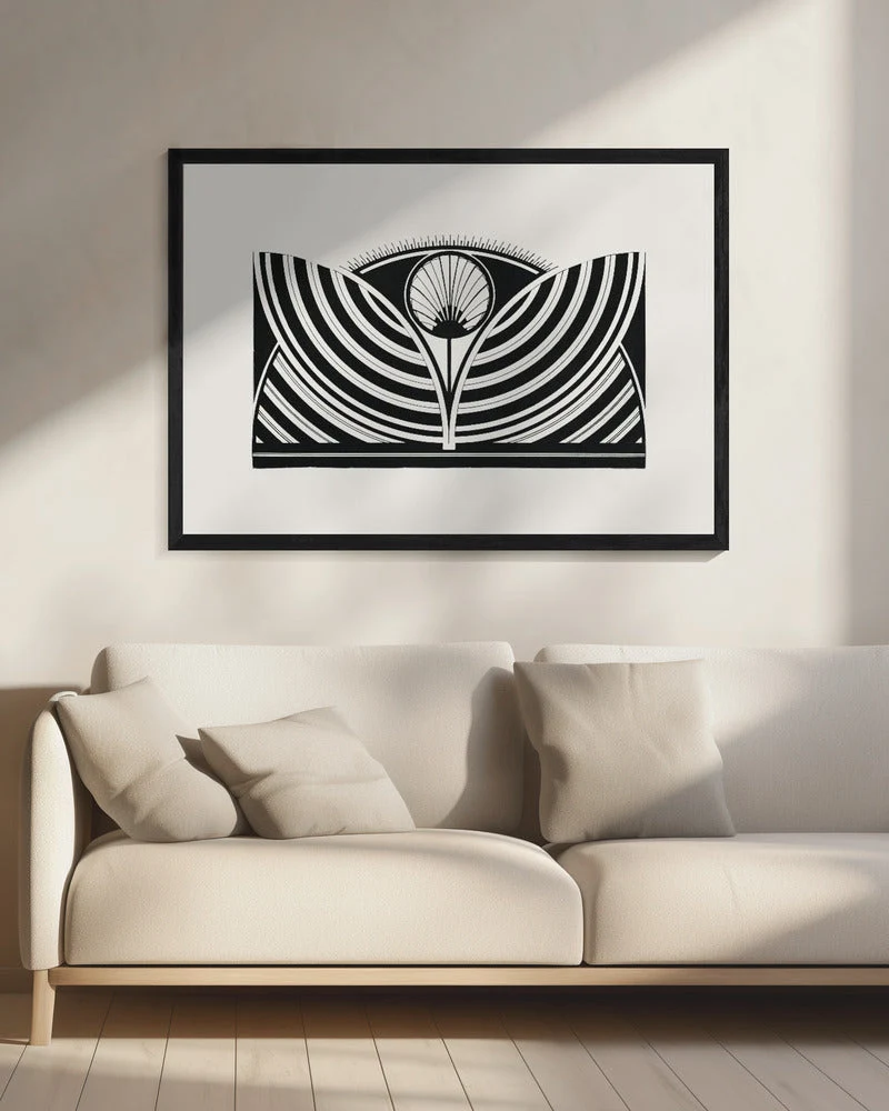 Wall art Stylized Floral Pattern - Image 8