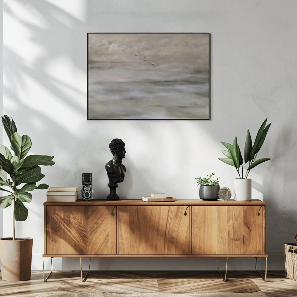 Wall art Swans over sea - Image 7