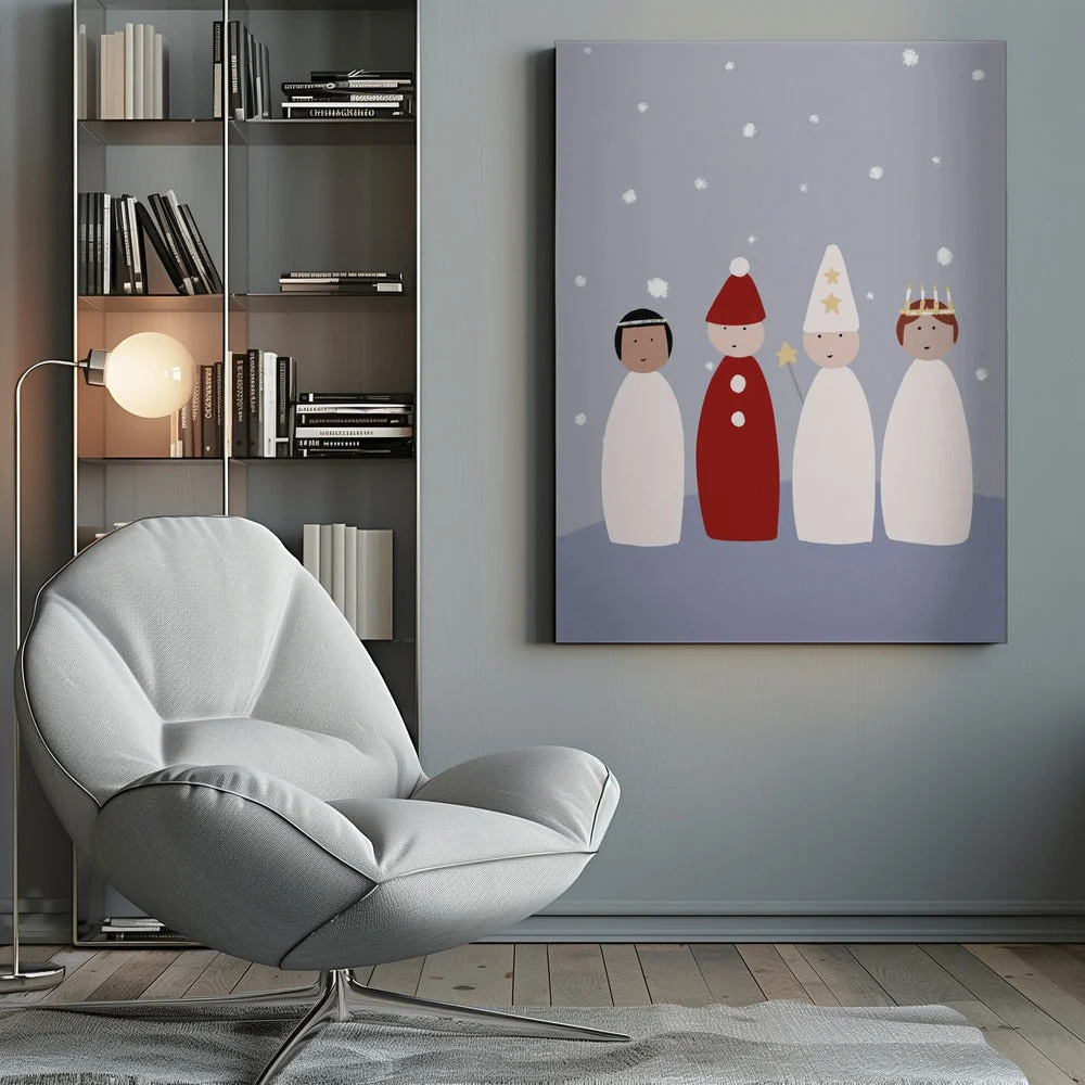 Wall art Swedish Lucia Canvas Print - Image 10