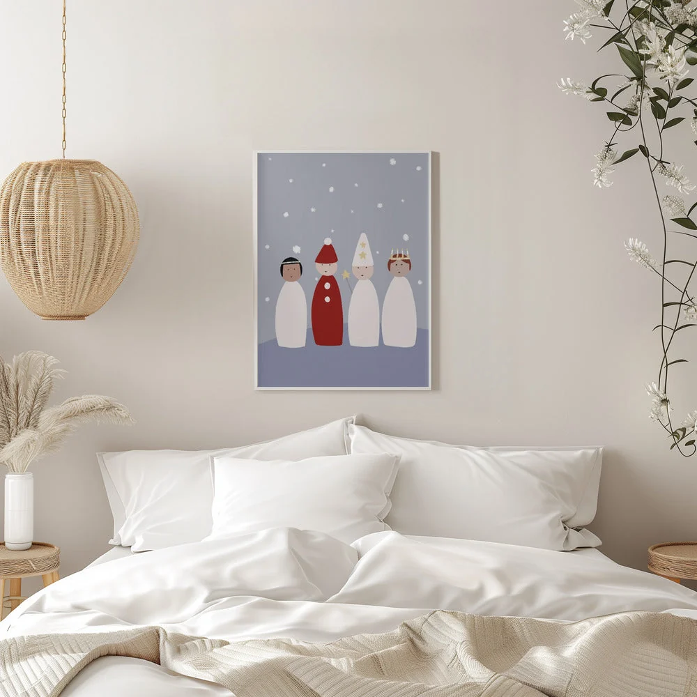 Wall art Swedish Lucia Canvas Print - Image 11