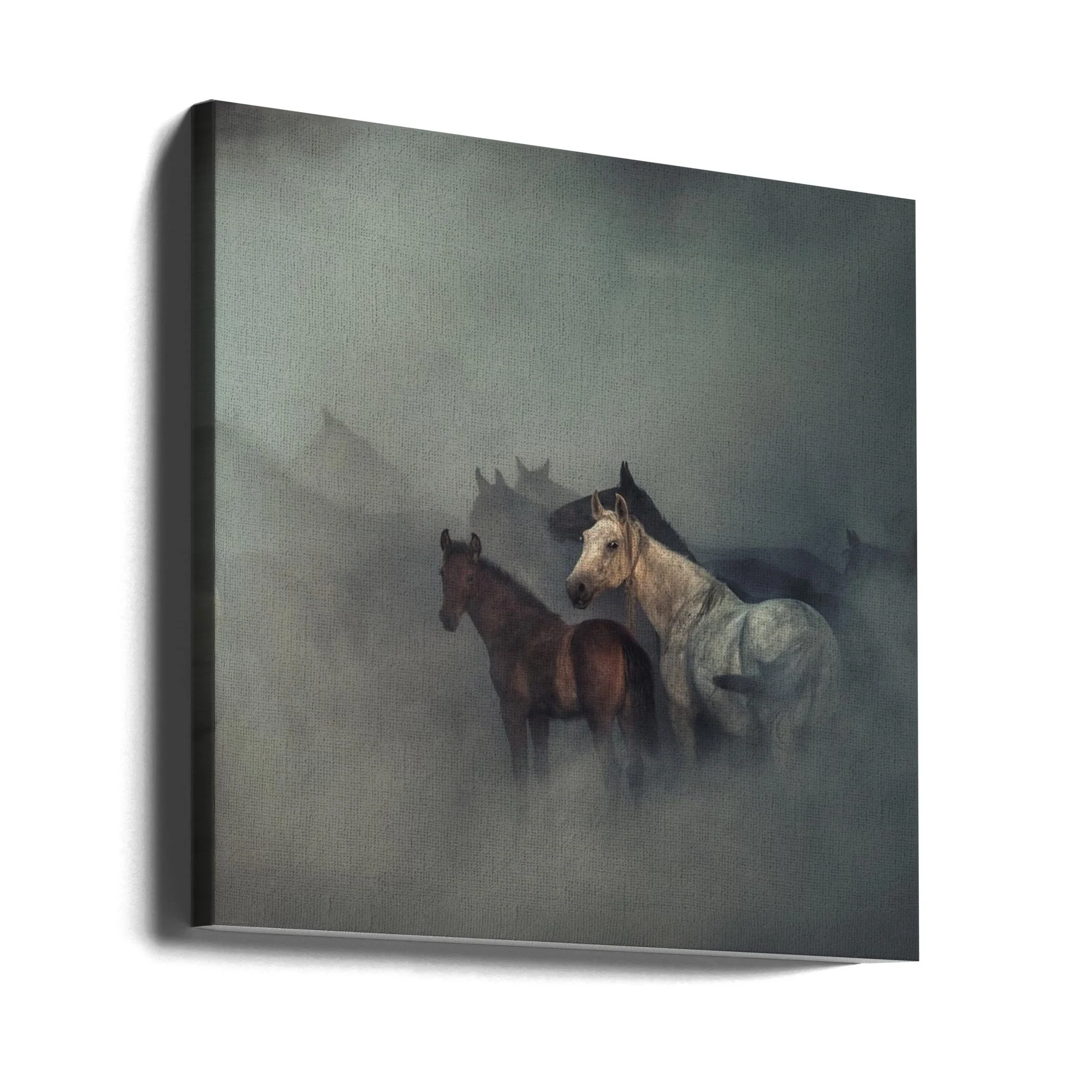 Wall art The lost horses - Image 10