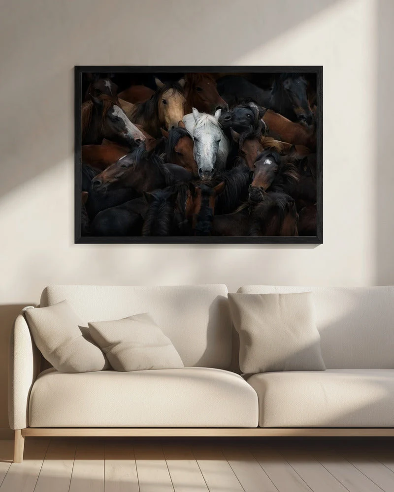Wall art: The White Horse - Image 7