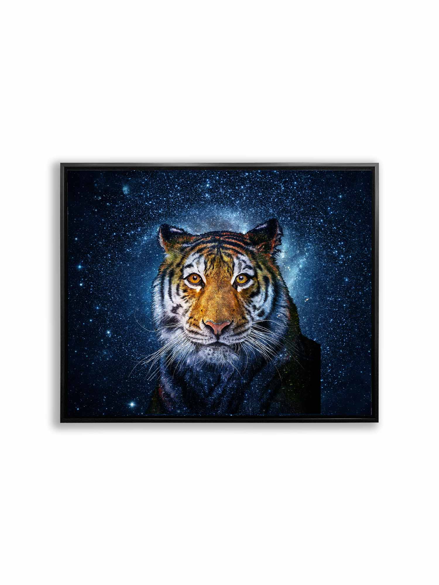 Wall Art Tiger Head with Celestial Background 48X36 - Image 3