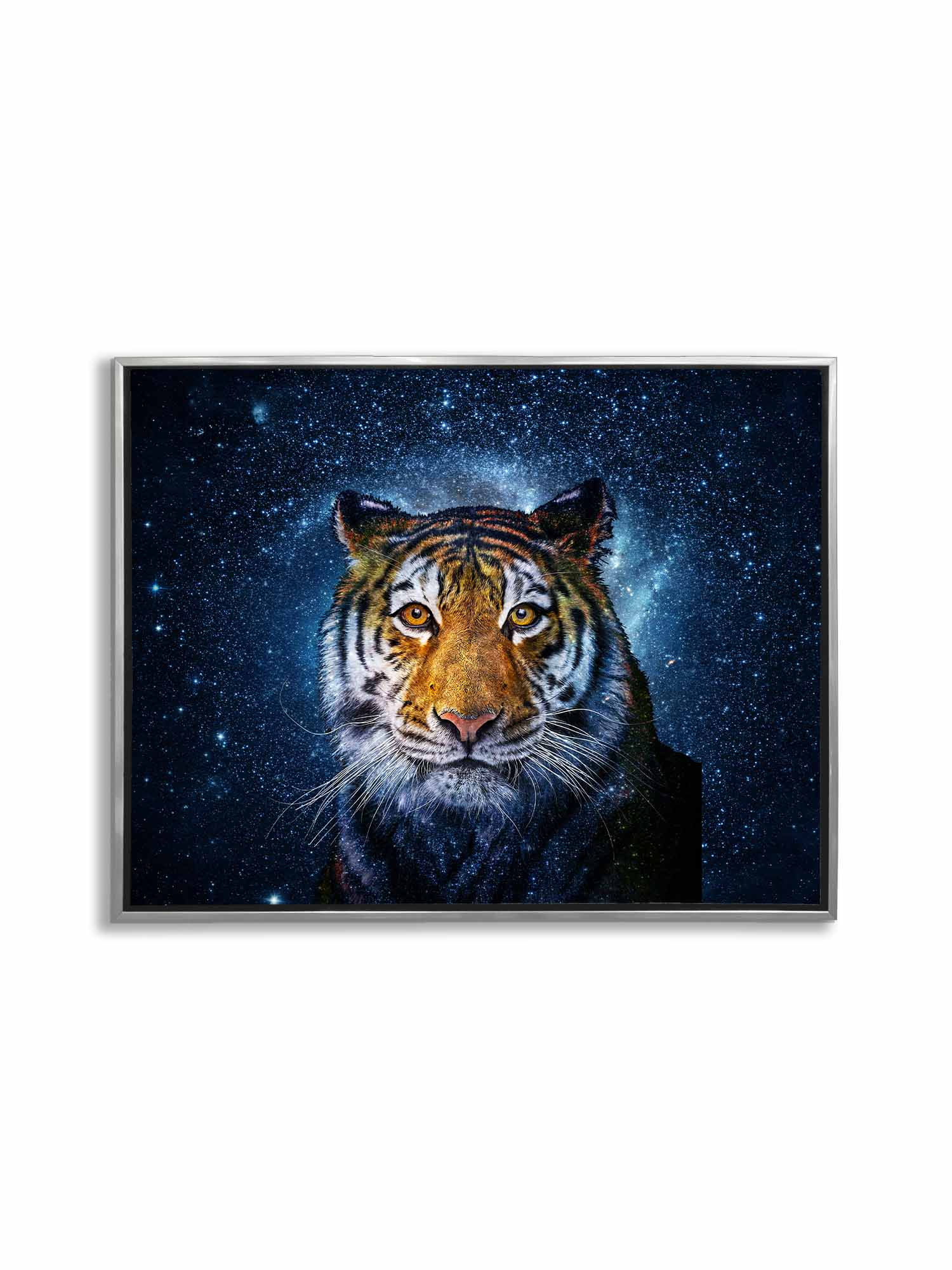 Wall Art Tiger Head with Celestial Background 48X36 - Image 4