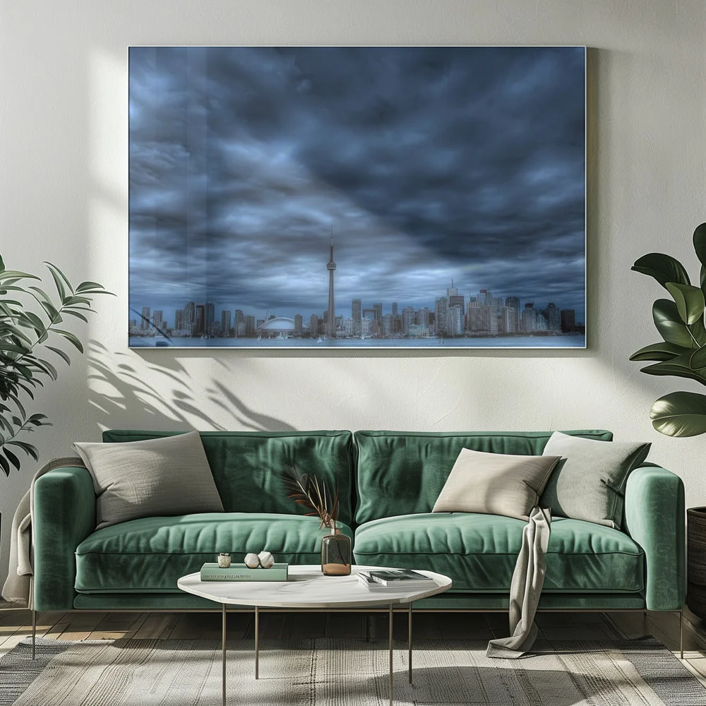 Wall art Toronto blue - Image 9