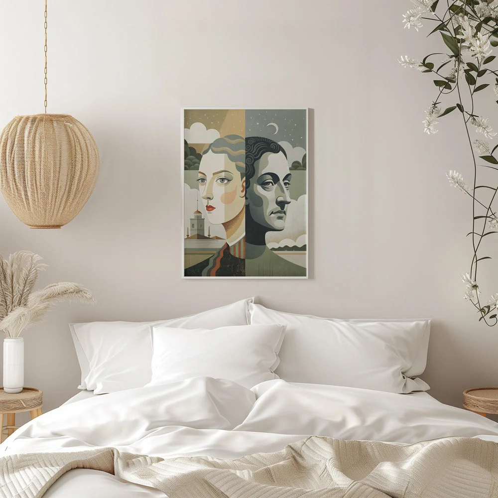 Wall art Twilight Reflections - Image 11