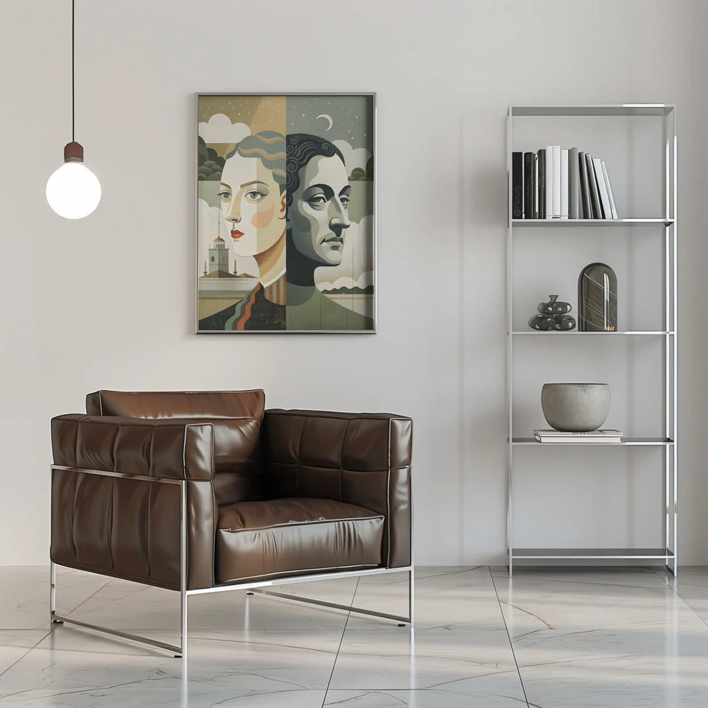 Wall art Twilight Reflections - Image 8