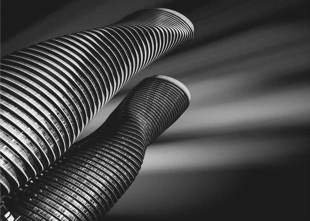 Wall art Twisted Towers - Image 3