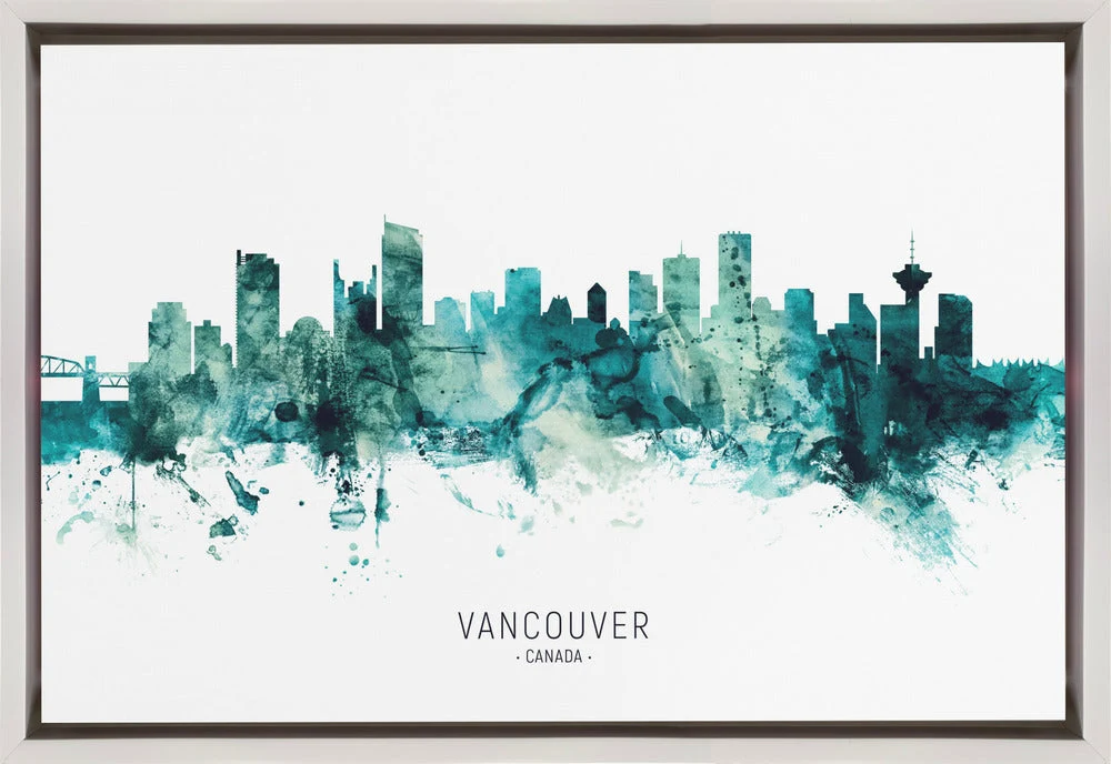 Wall art Vancouver Canada Skyline - Image 2