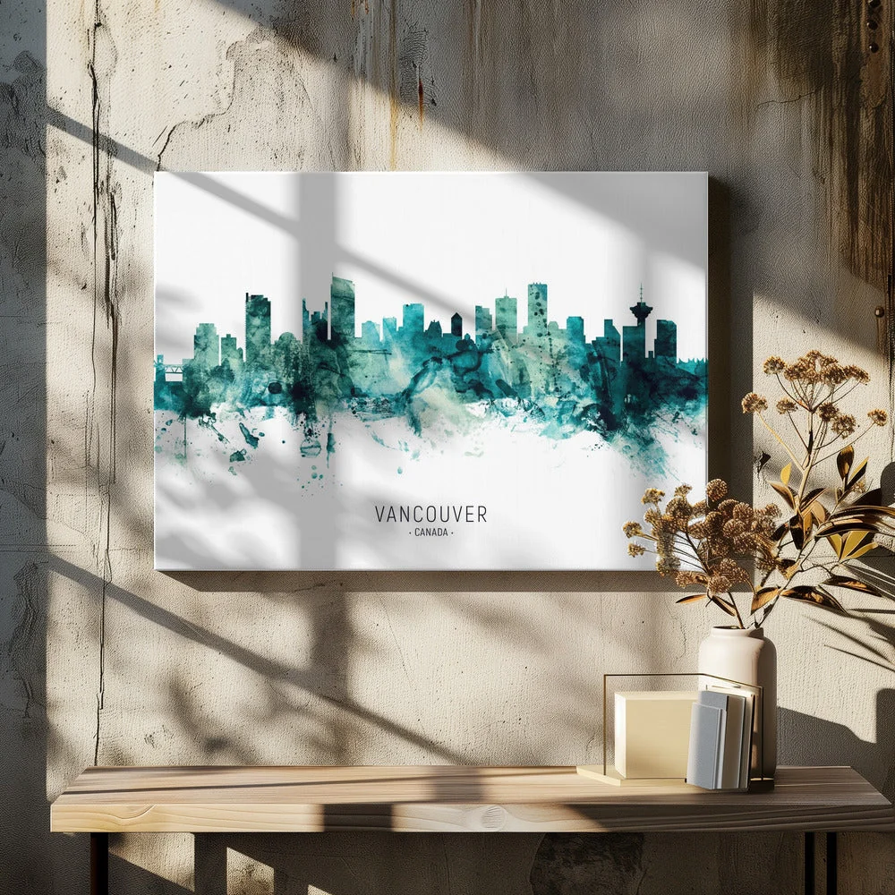 Wall art Vancouver Canada Skyline - Image 5