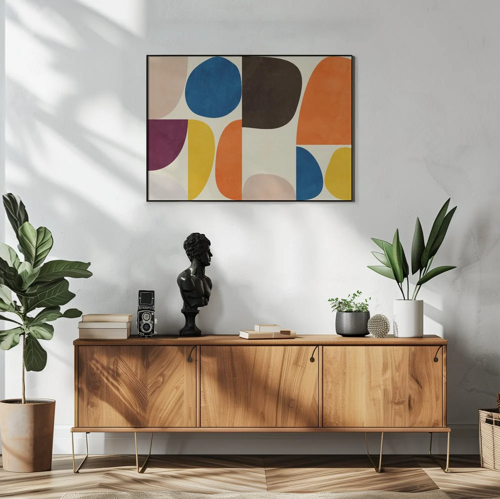 Wall art Vivid Bauhaus - Image 6