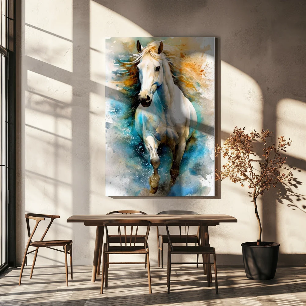 Wall Art Watercolor Horse (14) - Image 4
