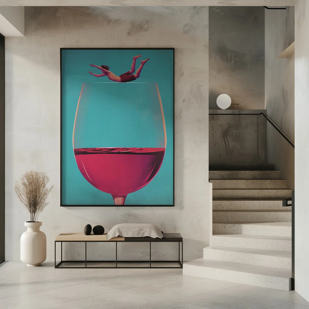 Wall art Wine Dive - Image 4