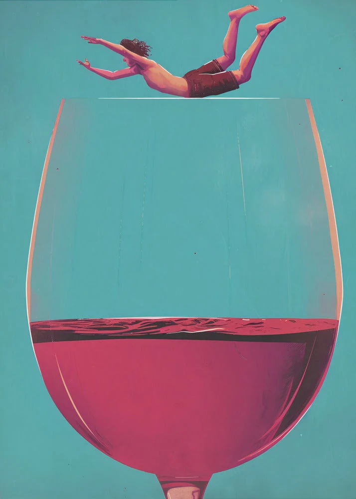 Wall art Wine Dive - Image 7