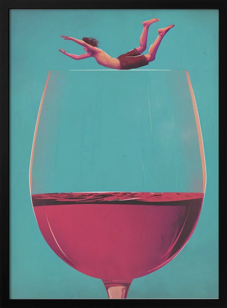 Wall art Wine Dive - Image 8
