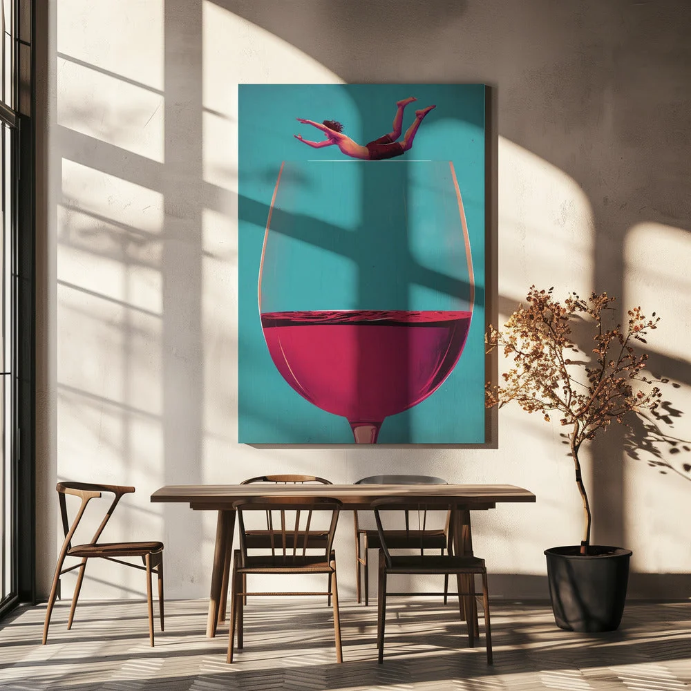 Wall art Wine Dive - Image 9