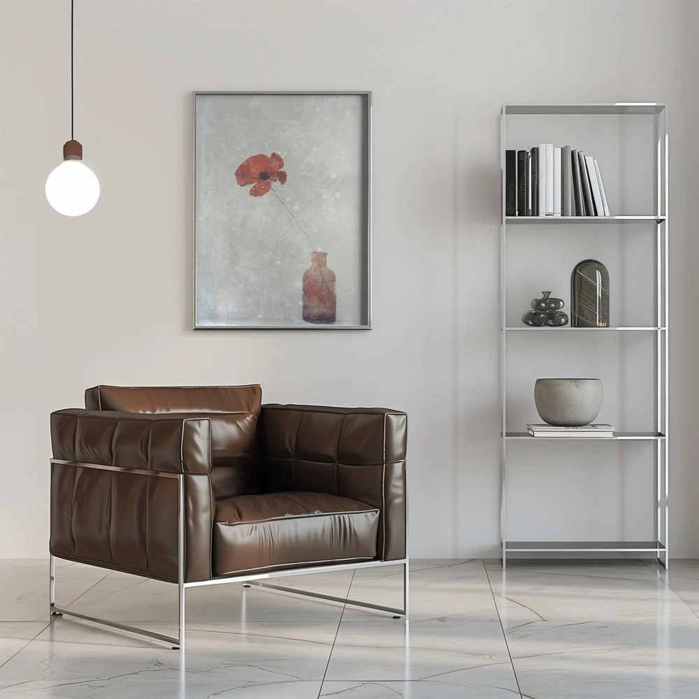 wall art Winter Poppy - Image 8