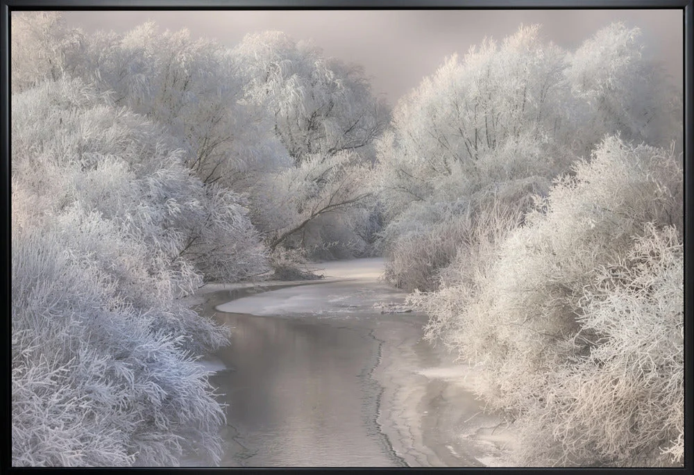 Wall art Winter Song Canvas Print - Image 3