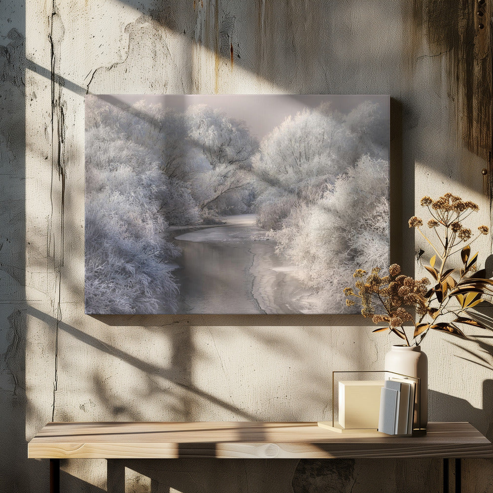 Wall art Winter Song Canvas Print - Image 5