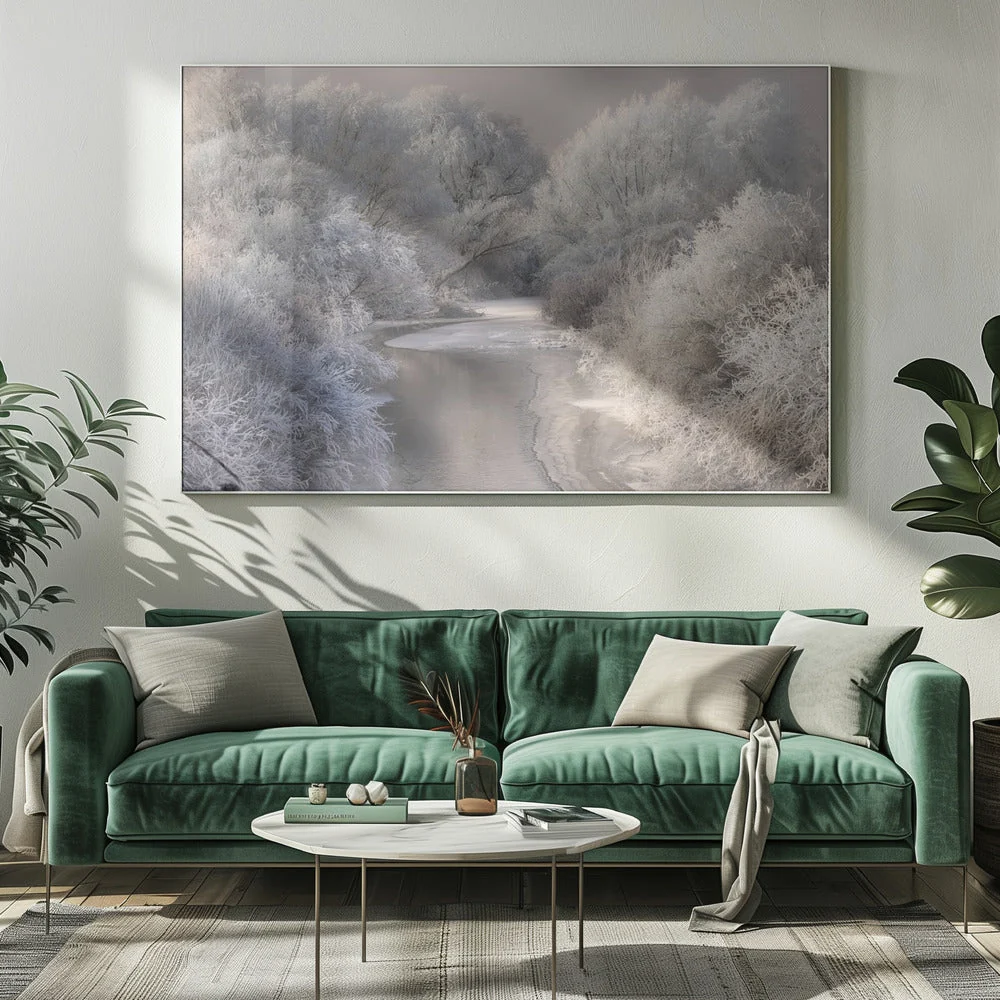 Wall art Winter Song Canvas Print - Image 7