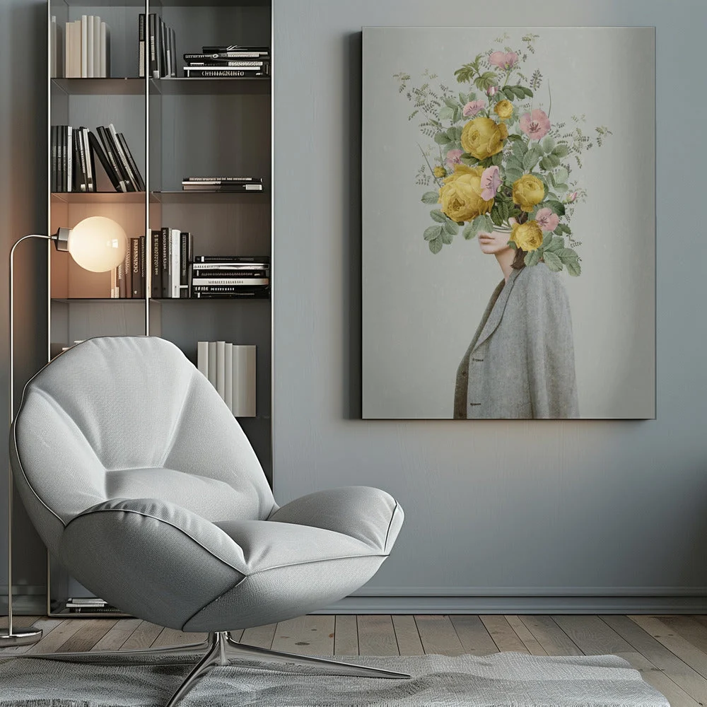Wall art Yellow bouquet - Image 10
