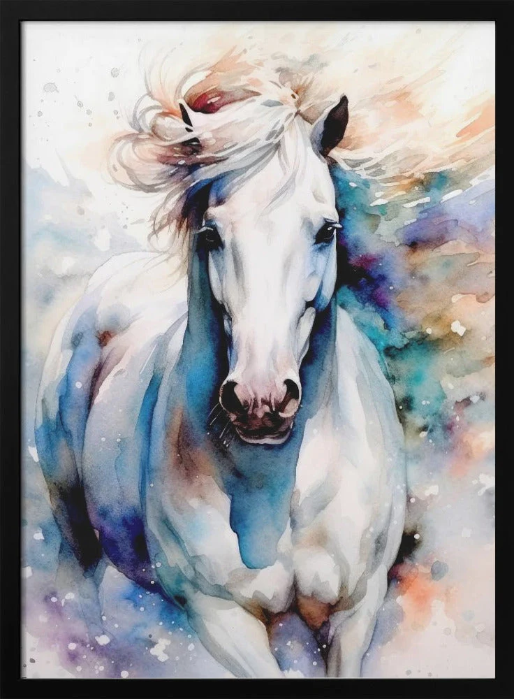 Watercolor Horse (1) - Image 2