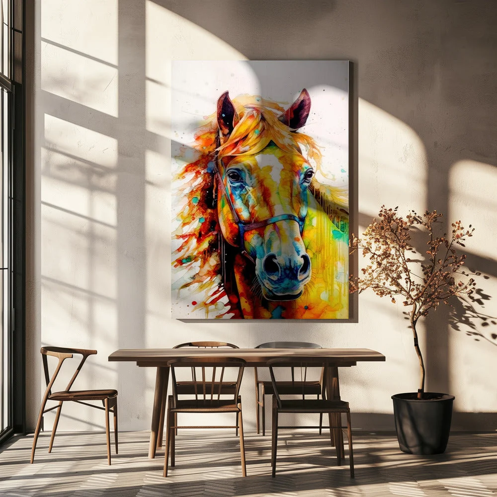 Watercolor Horse (10) - Image 4