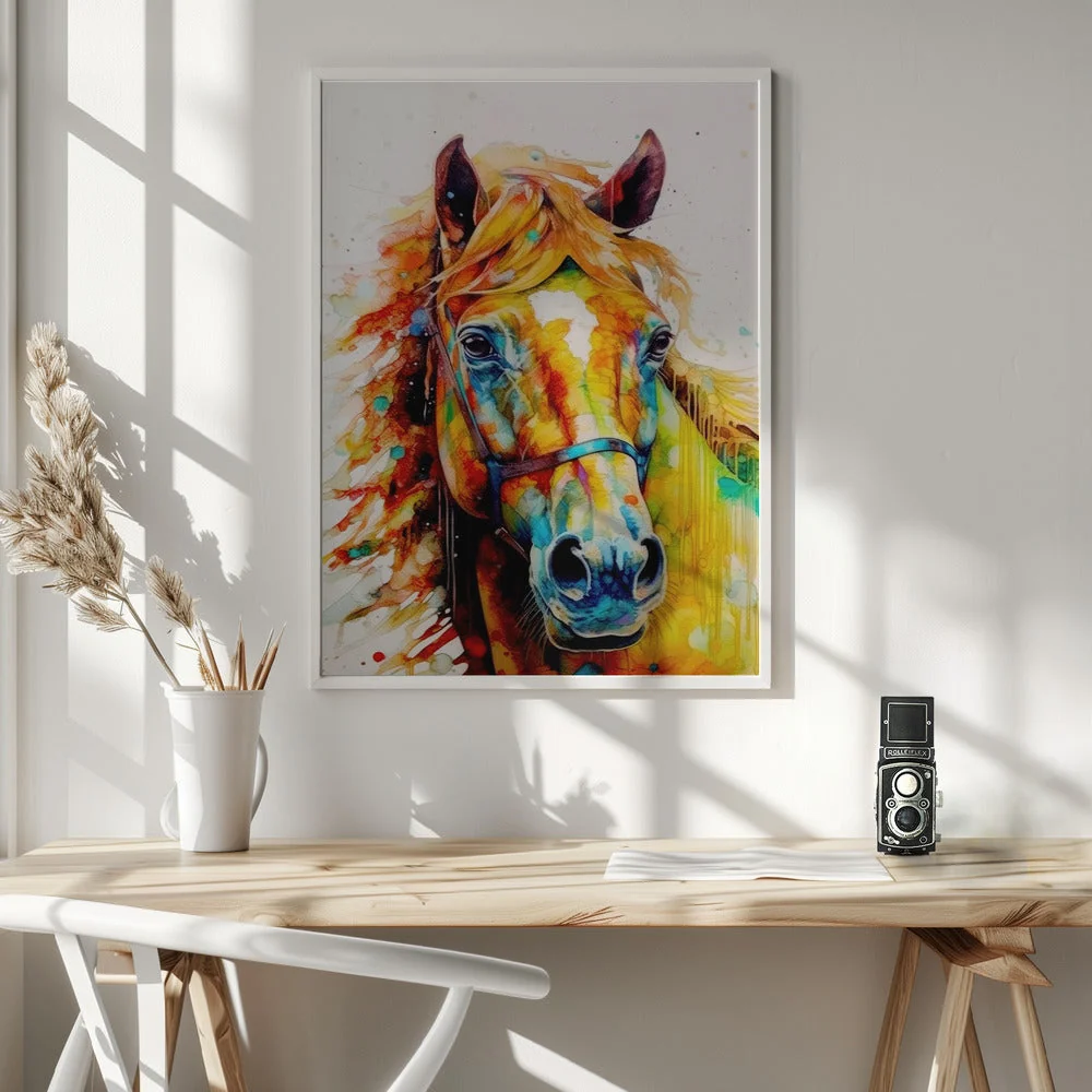 Watercolor Horse (10) - Image 5
