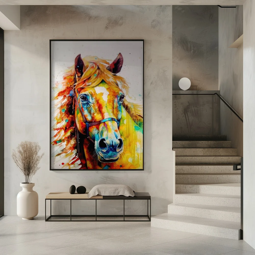 Watercolor Horse (10) - Image 6