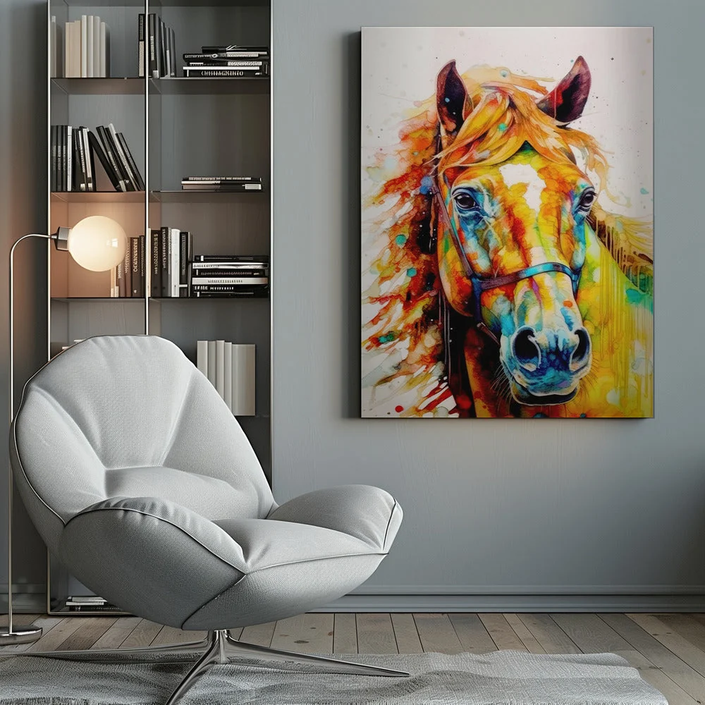 Watercolor Horse (10) - Image 7