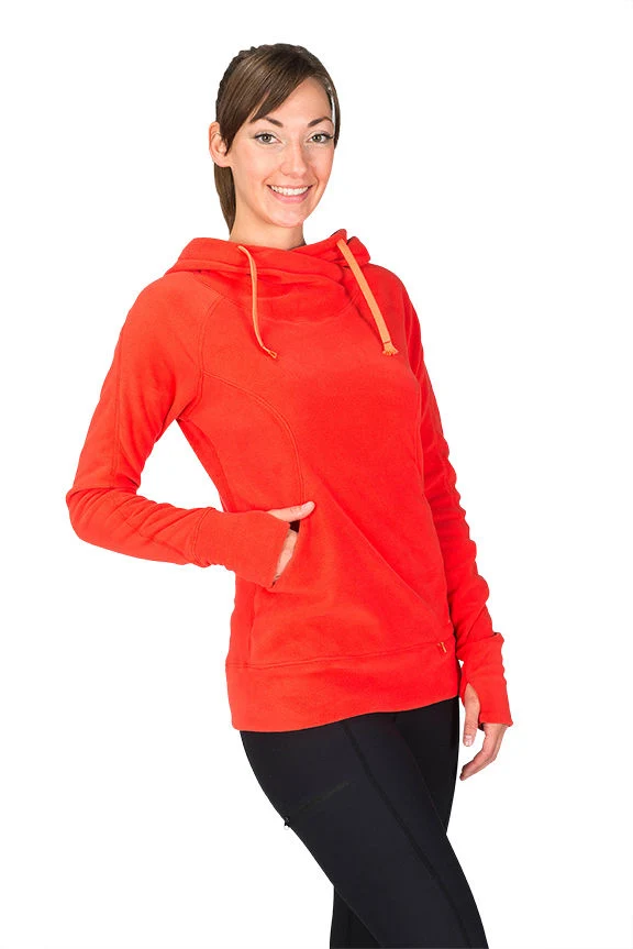 Westcomb Womens Glow Pullover Polartec Fleece Hoody Small - Image 4