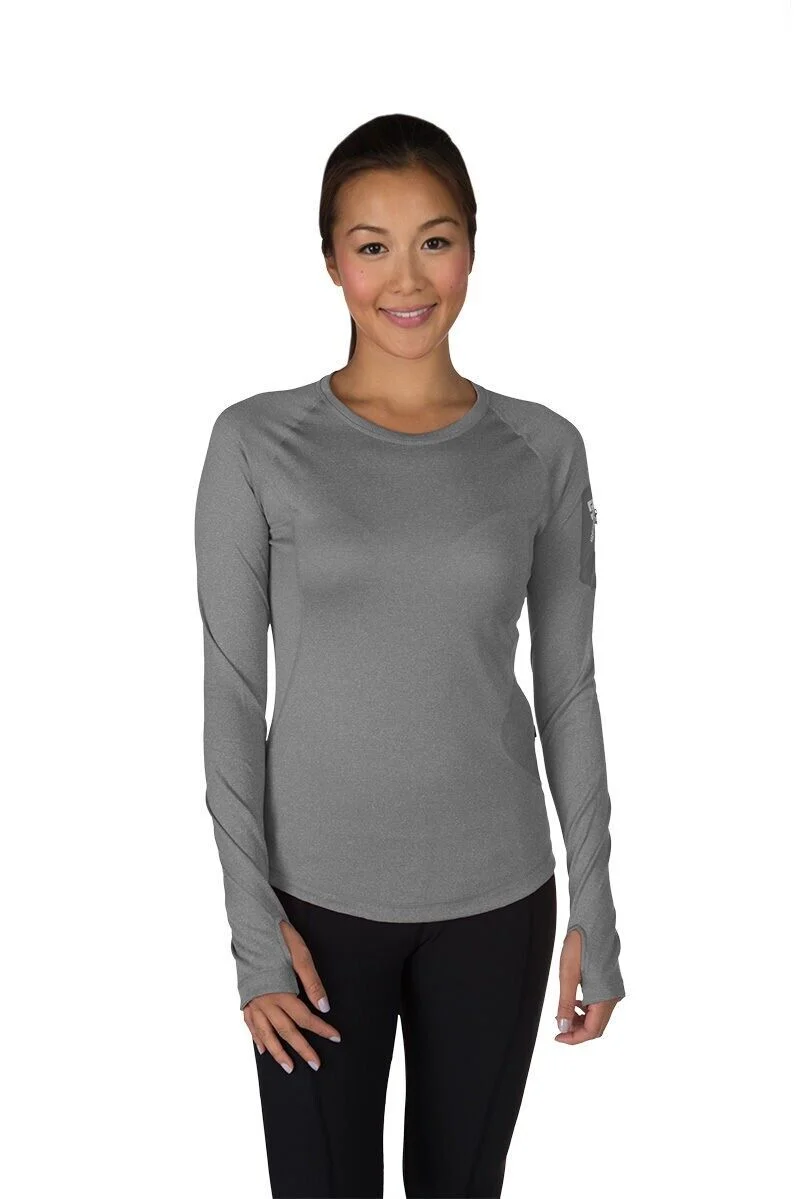 Westcomb Women's Luminous Polartec Power Wool Tops Made in Canada! Size Small - Image 2