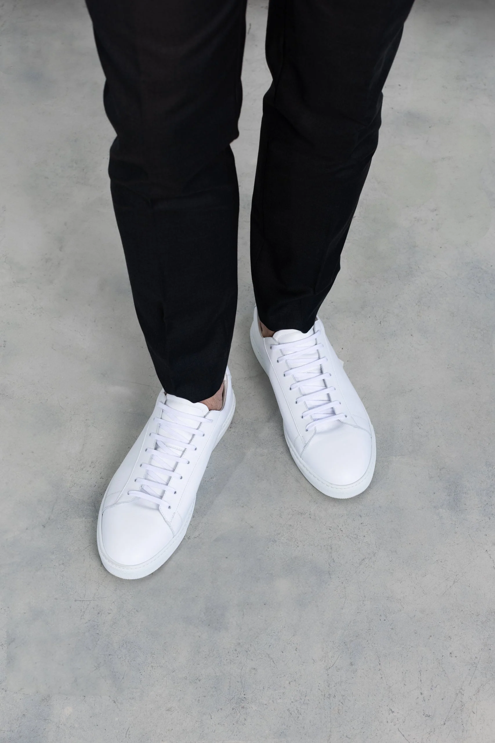 White Calfskin Città Sneaker - Image 2