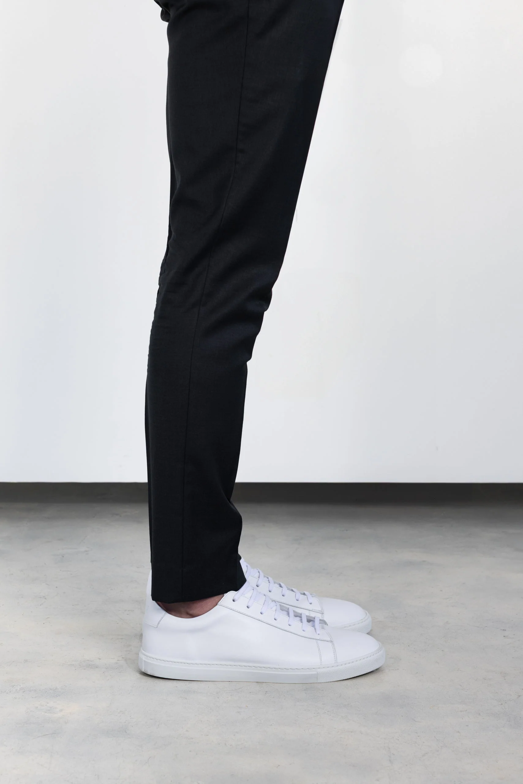 White Calfskin Città Sneaker - Image 3