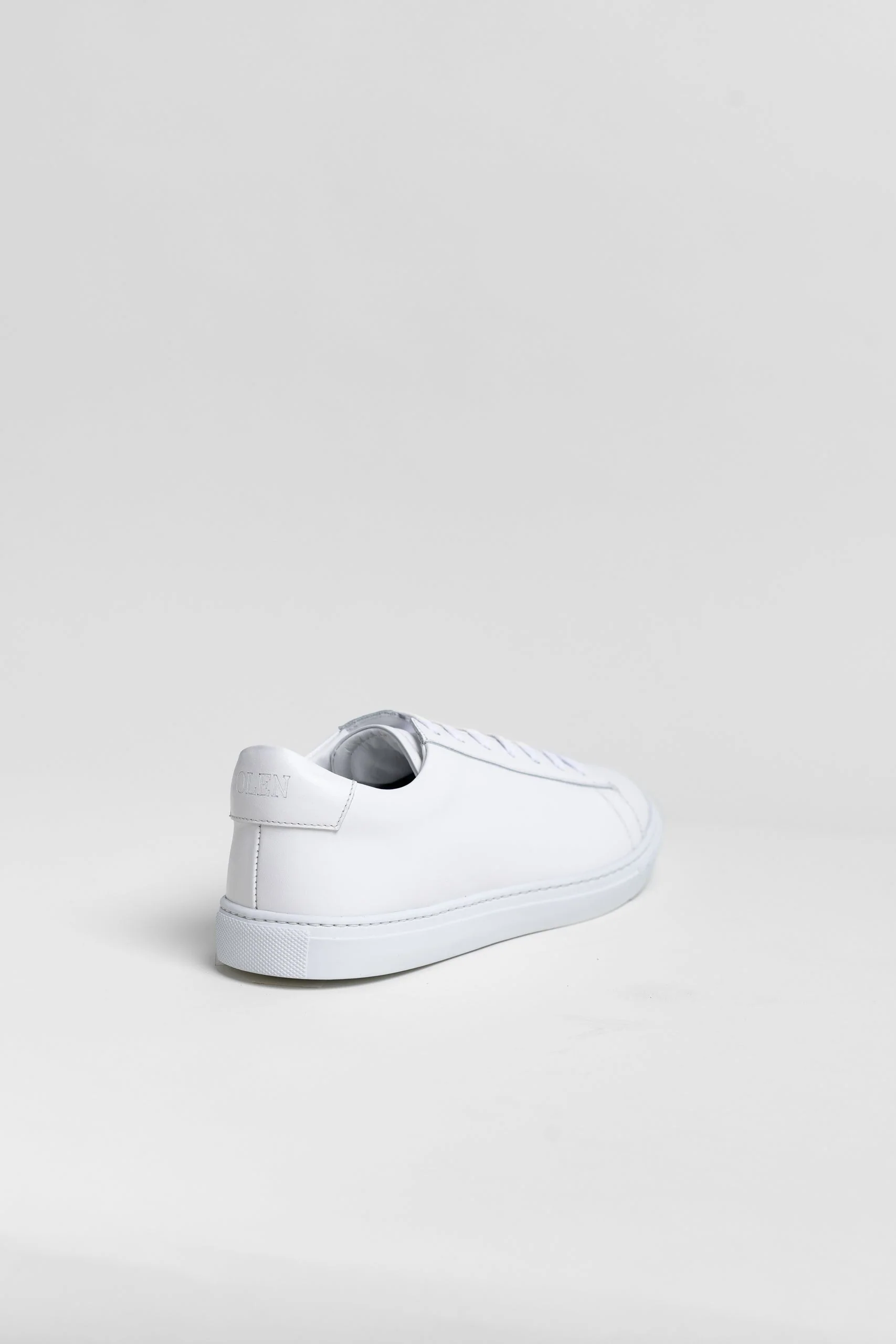 White Calfskin Città Sneaker - Image 4
