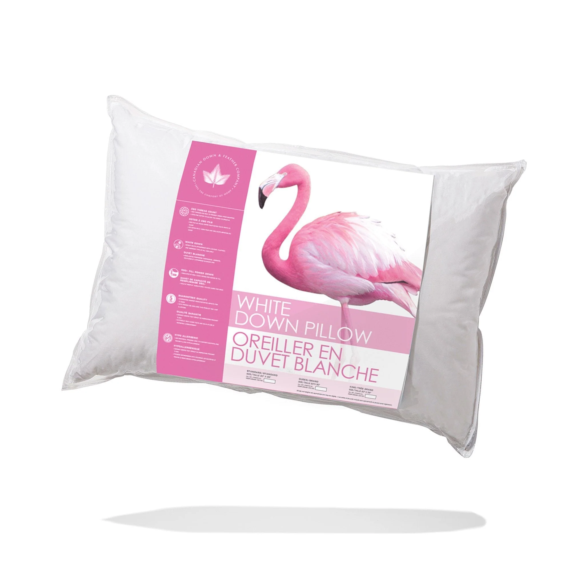 White Down Pillow