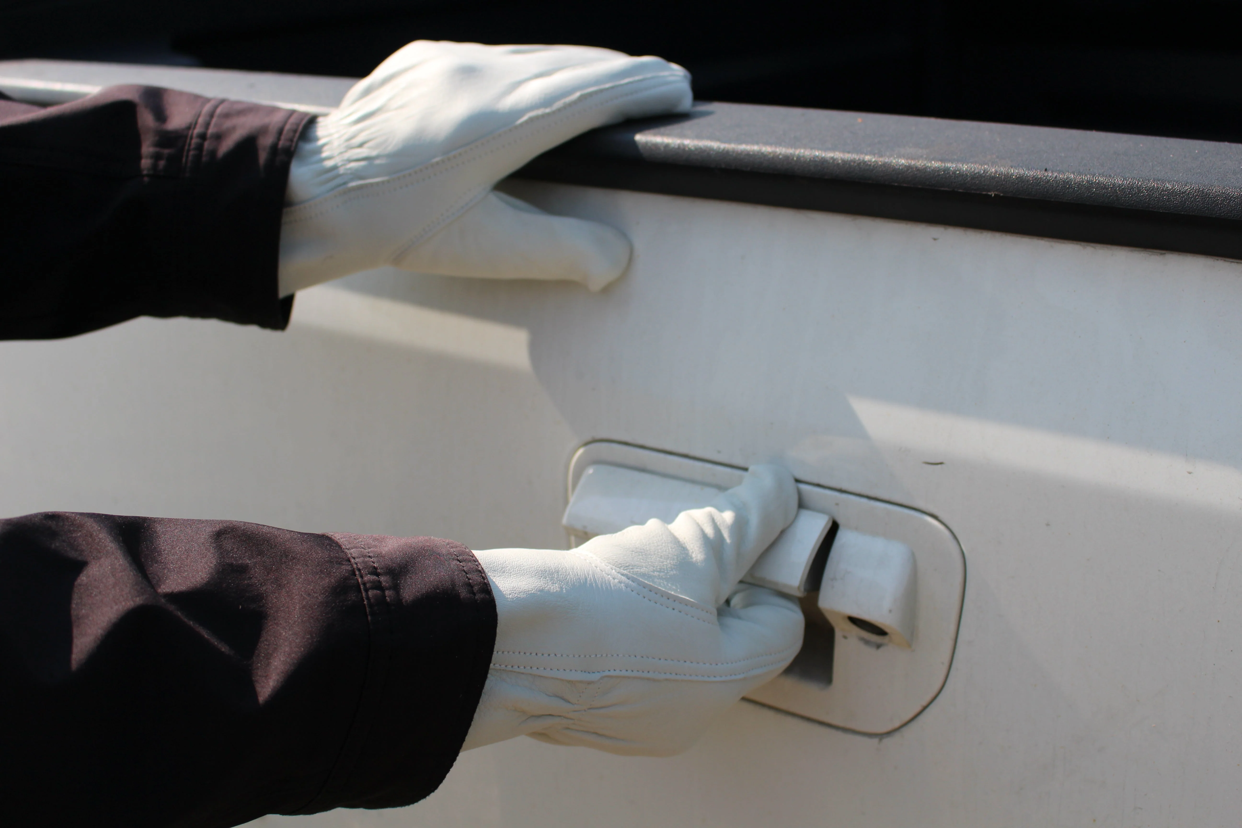 White Drivers Unlined - Image 3