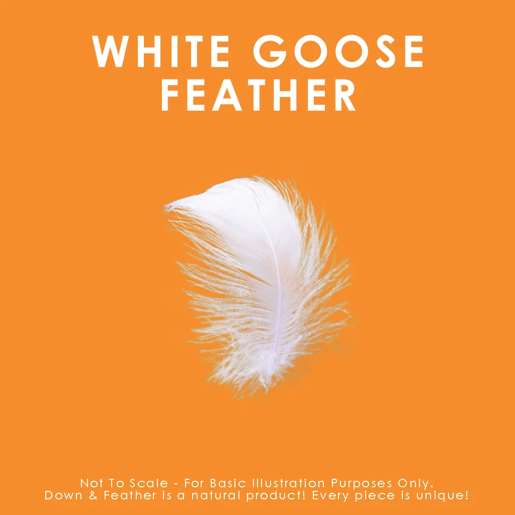 White Goose Feather Pillow - Image 4