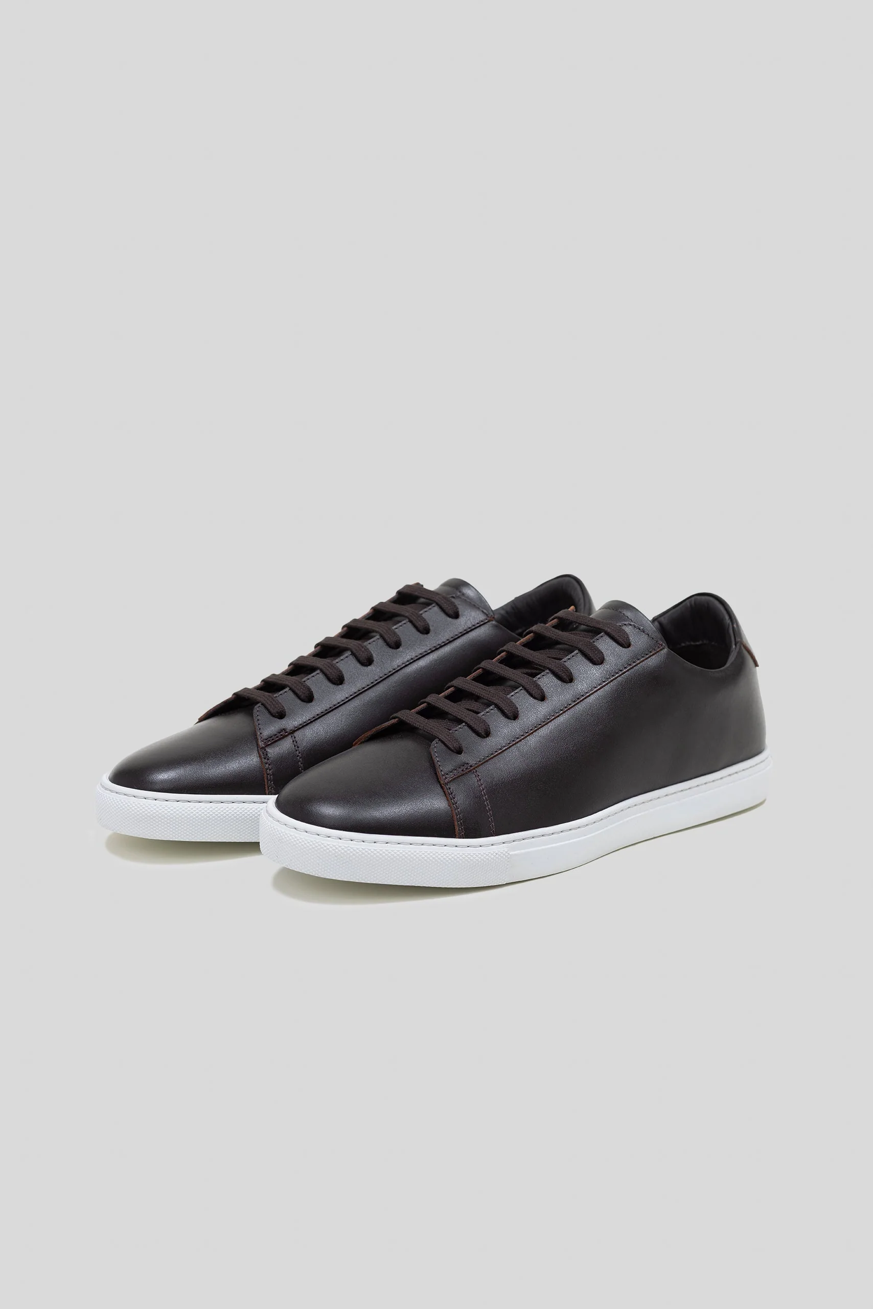 Dark Brown Calfskin Città Sneaker