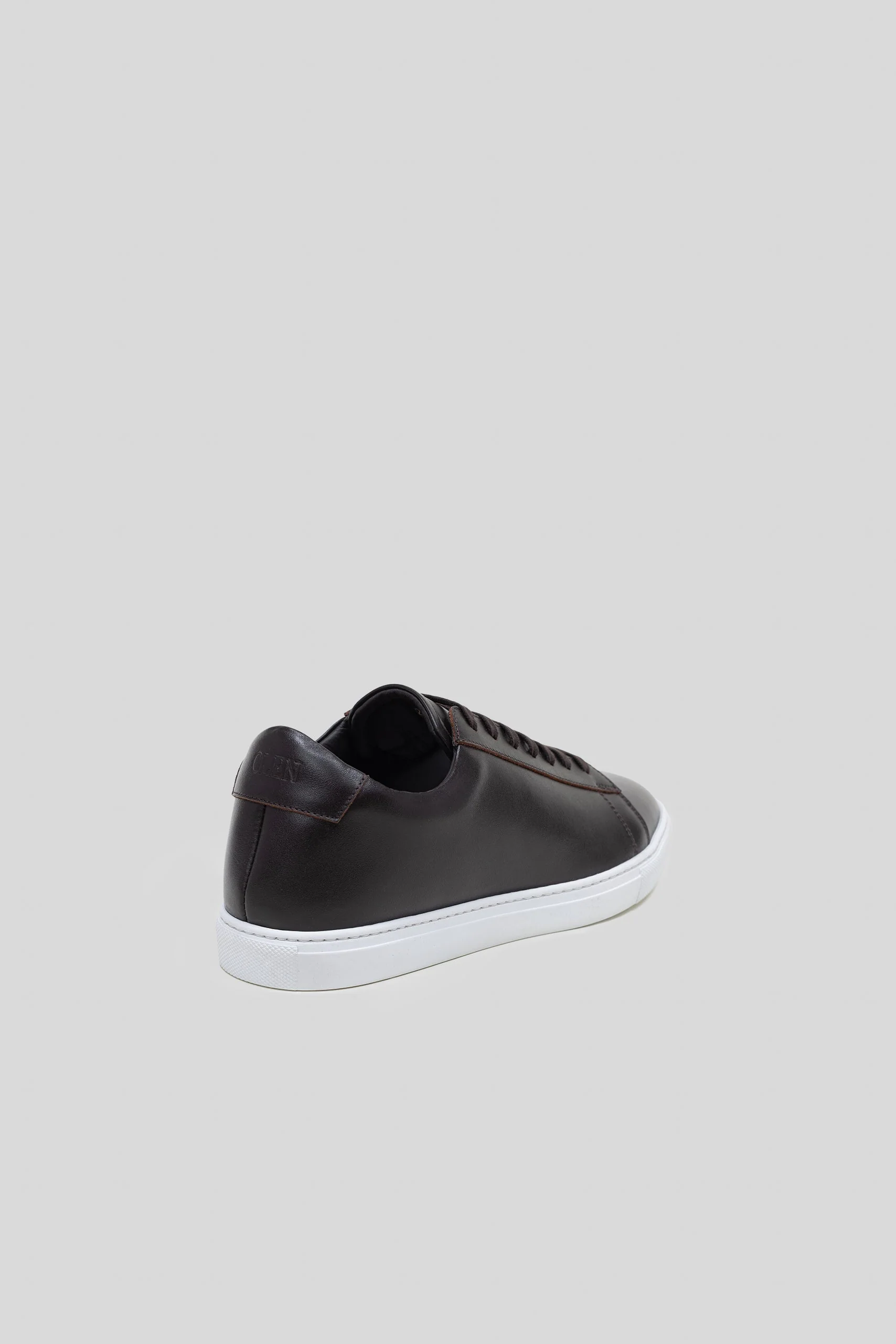 Dark Brown Calfskin Città Sneaker - Image 2