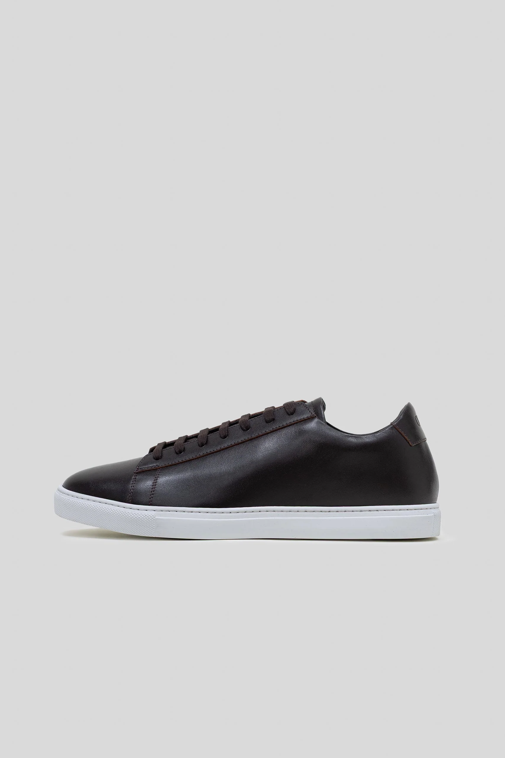 Dark Brown Calfskin Città Sneaker - Image 3