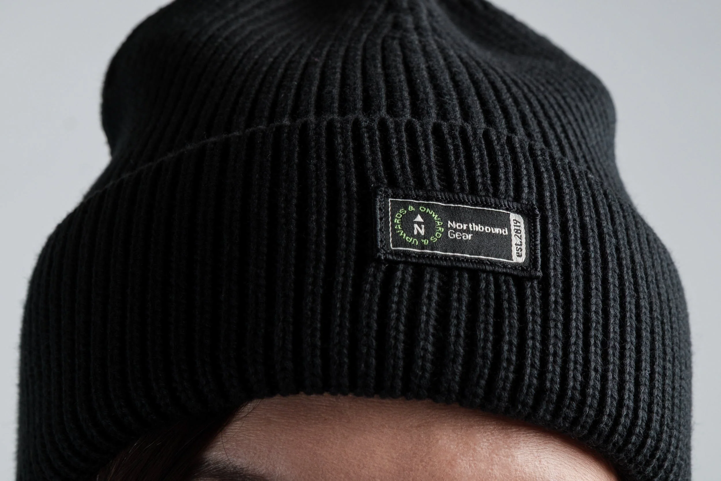 Winter Knit Cotton Beanie - Image 3