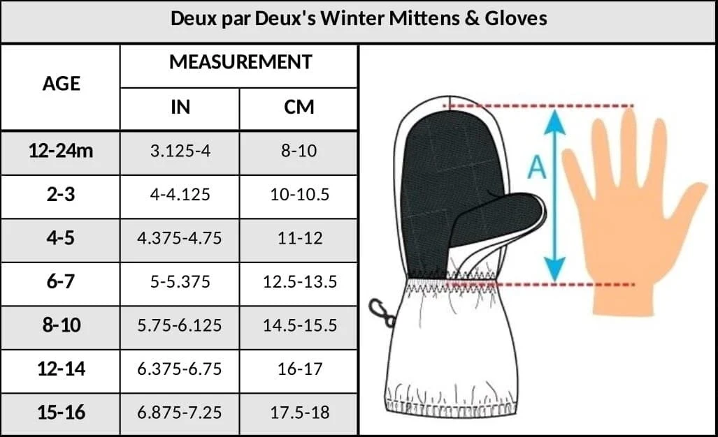 Winter Mittens Teknik Black - Image 7