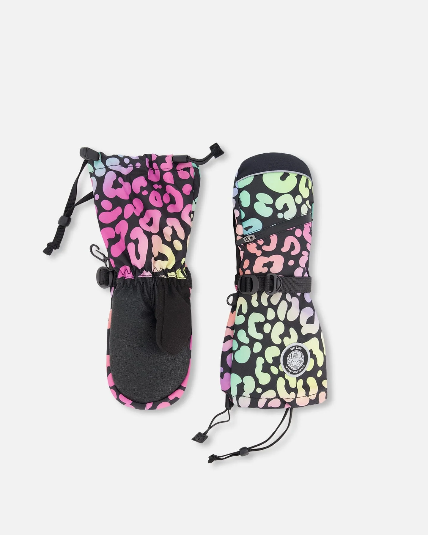 Winter Mittens Teknik Rainbow Leopard