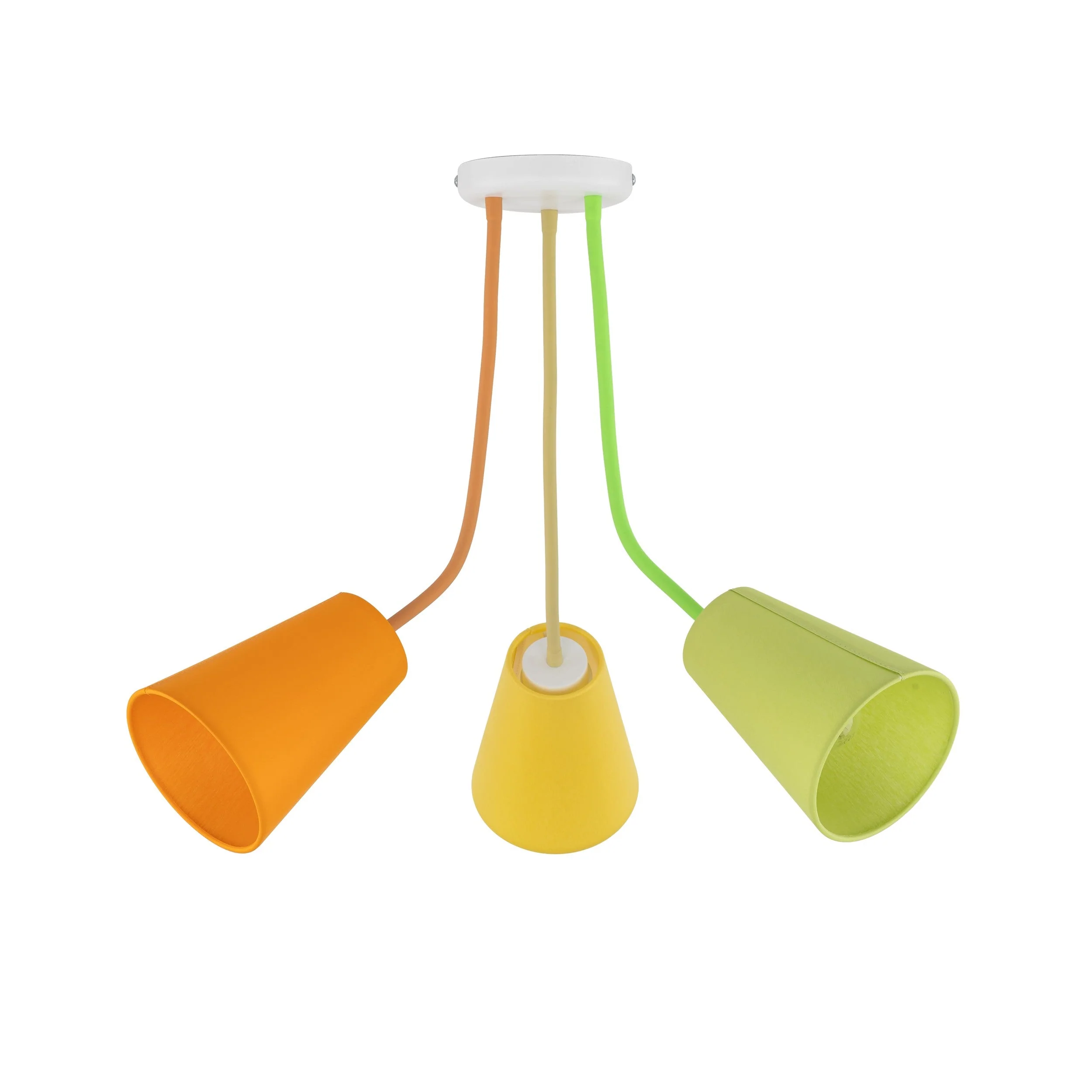 WIRE Adjustable 3-Light Ceiling Lamp for Kids Room & Nursery - Image 4