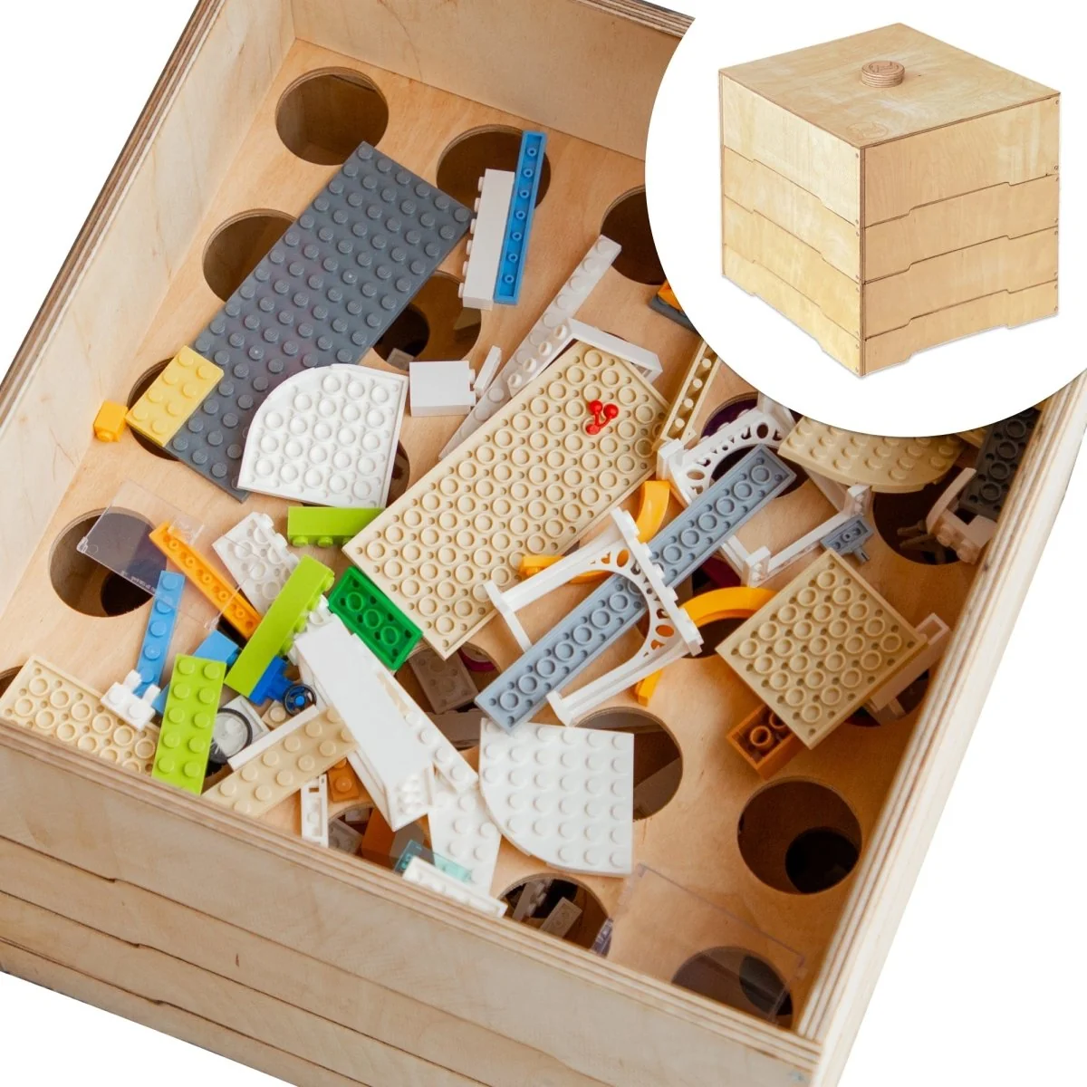 Wooden storage/sorter for constructor - Image 2