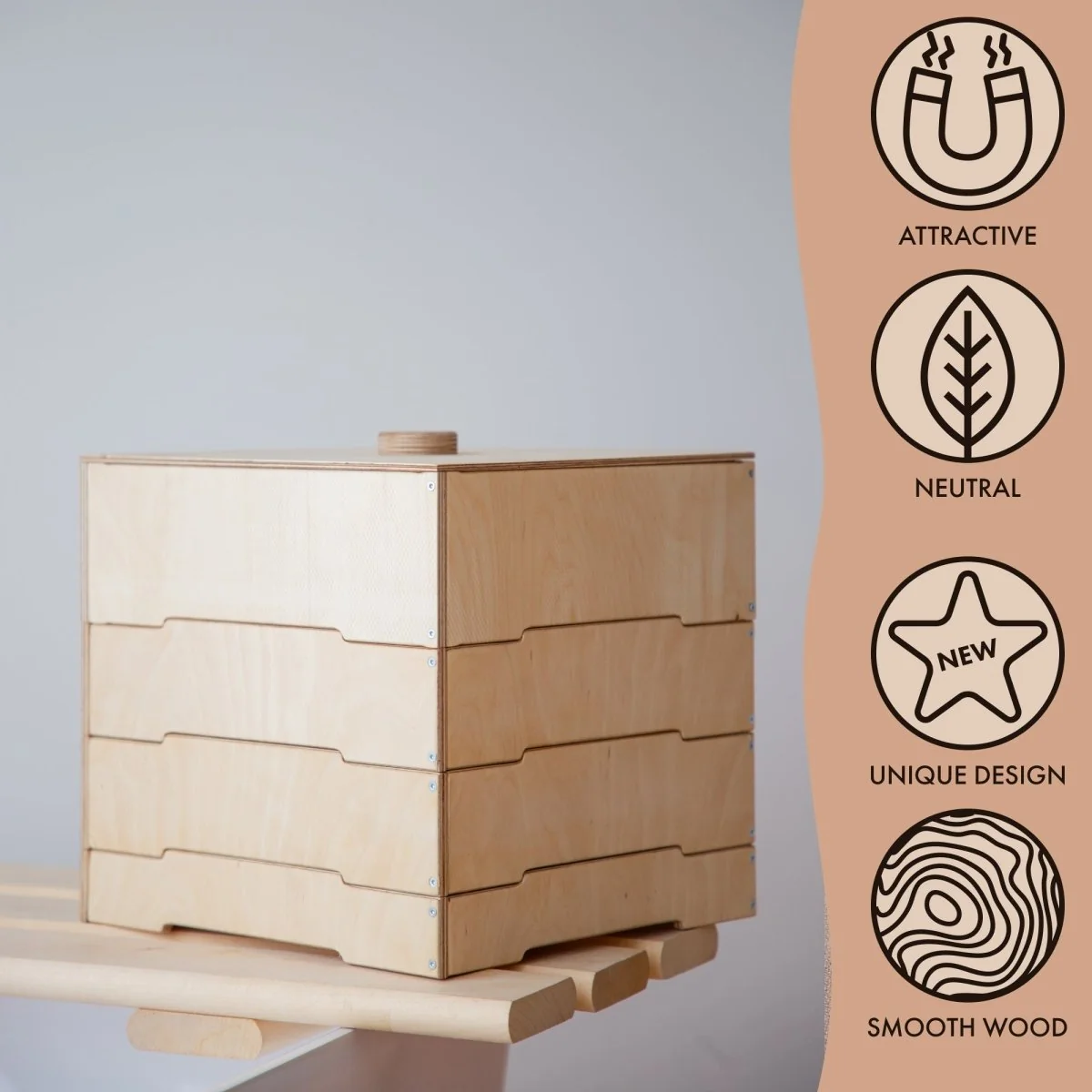 Wooden storage/sorter for constructor - Image 4