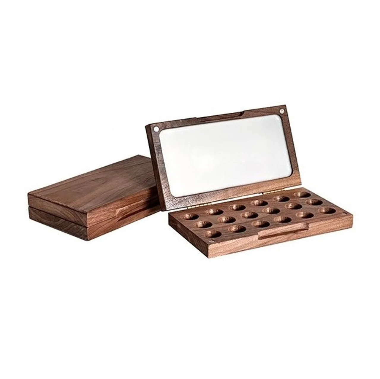 Wooden Watercolour Palette, Hand-crafted - Image 2