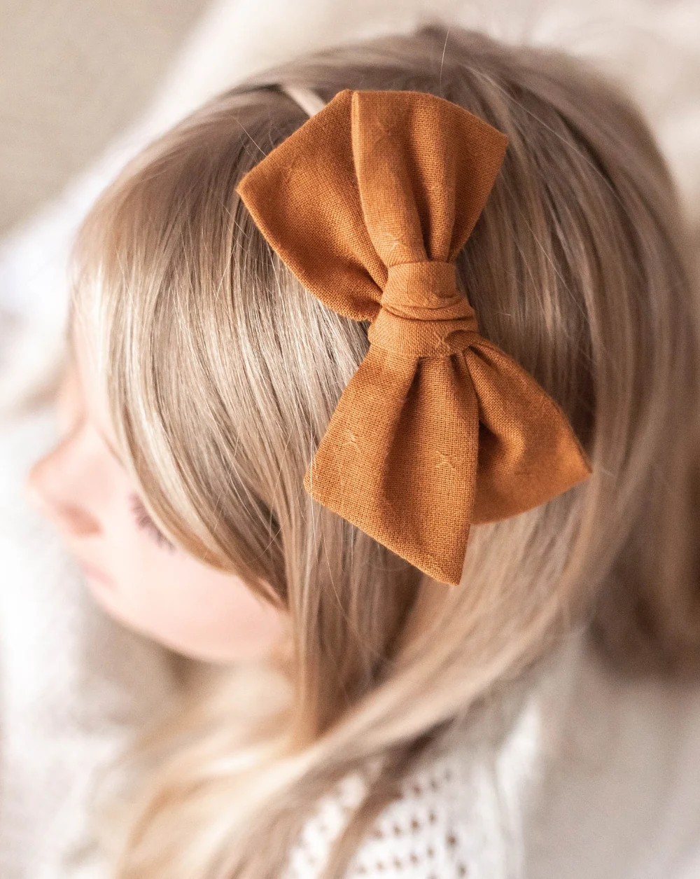 X's Oversize Bow | Cider - Image 2