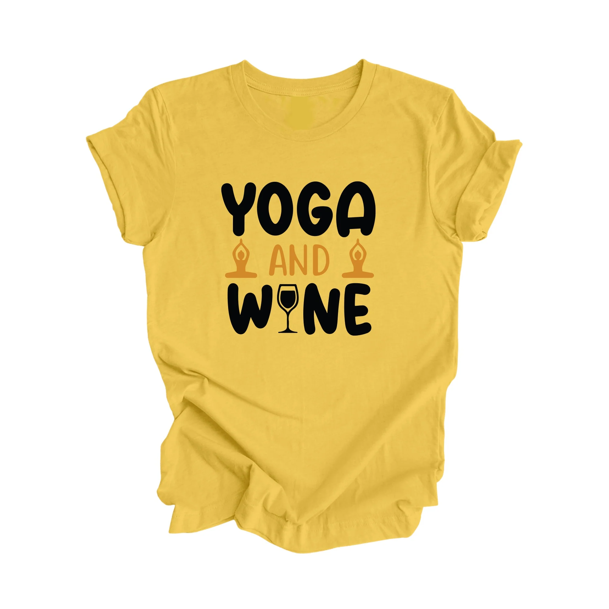 Yoga And Wine - Yoga Gift, Meditation Shirt, Yoga T-shirt, Yoga Lover Gift, Yoga Teacher Shirt, Wellness Shirt, Self Care Shirt - Inspired X - Image 8